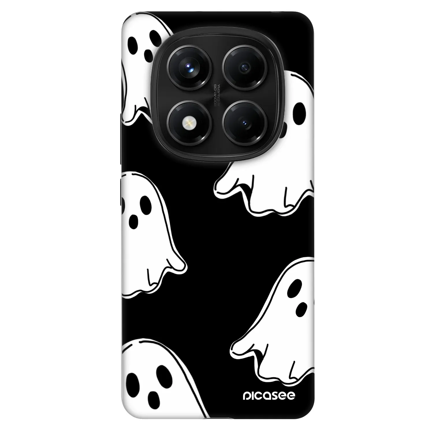 Picasee Fashion Case za Xiaomi Redmi Note 14 Pro 4G - Black ghosts