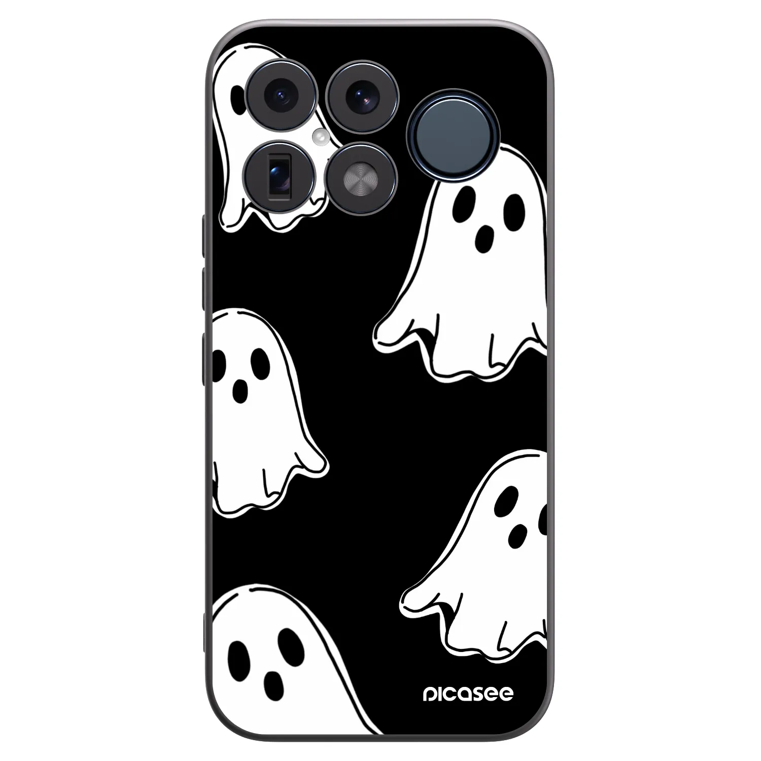 Picasee silikonski črni ovitek za Xiaomi Poco F8 Ultra - Black ghosts