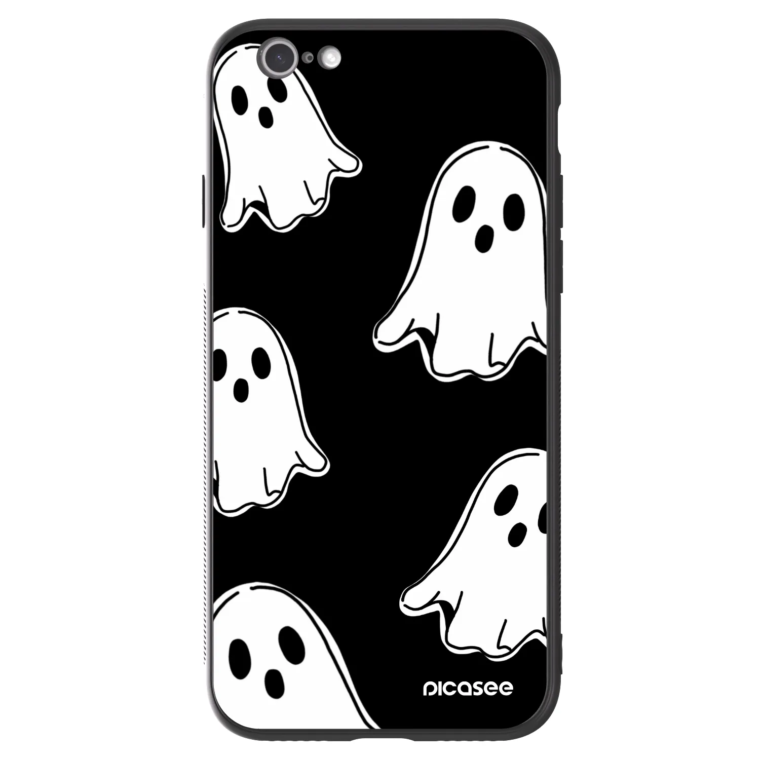 Picasee ULTIMATE CASE za Apple iPhone 6/6S - Black ghosts