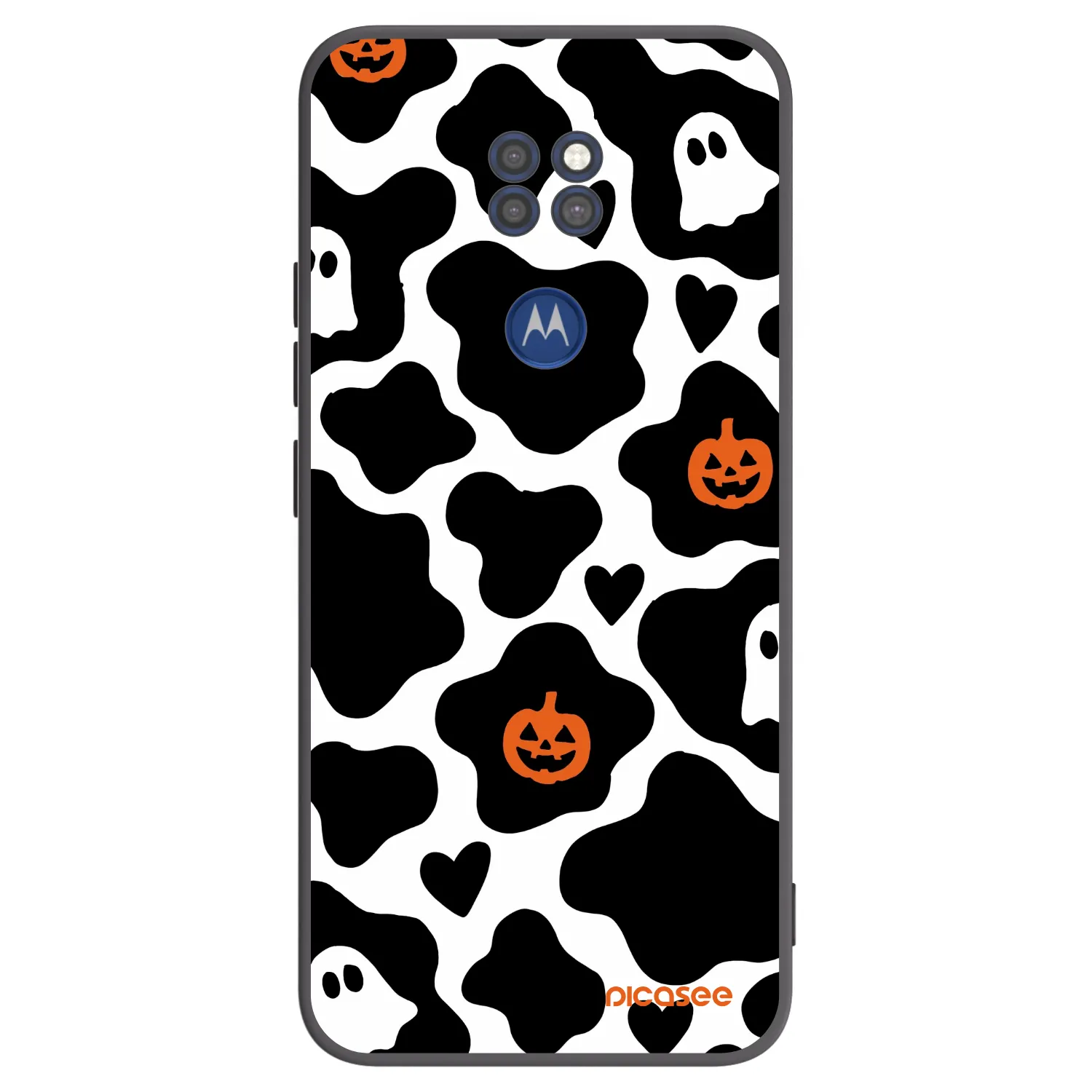Picasee silikonski črni ovitek za Motorola Moto G9 Play - Boow