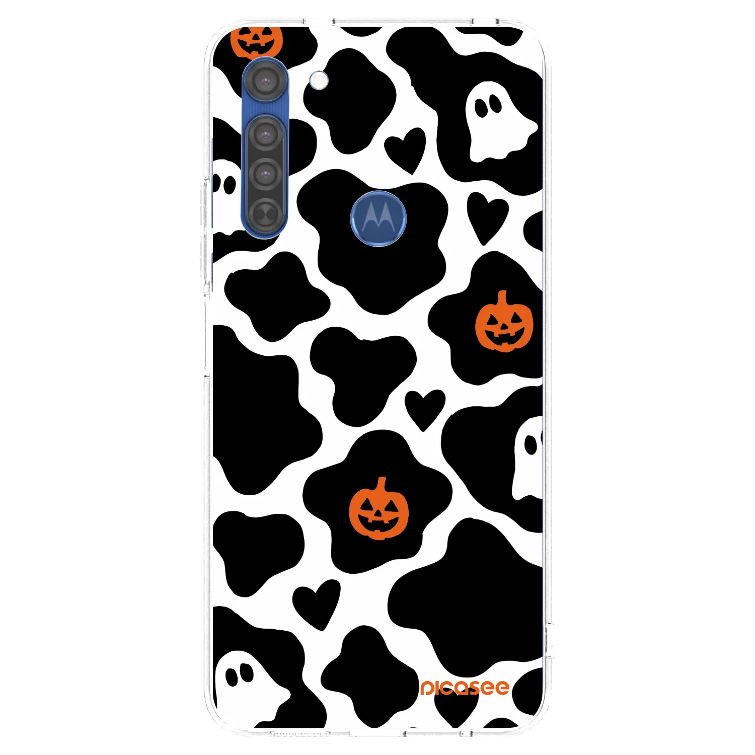 Picasee silikonski prozorni ovitek za Motorola Moto G8 - Boow