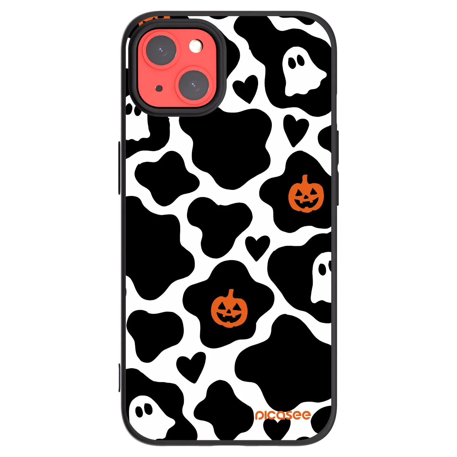 Picasee silikonski črni ovitek za Apple iPhone 13 - Boow
