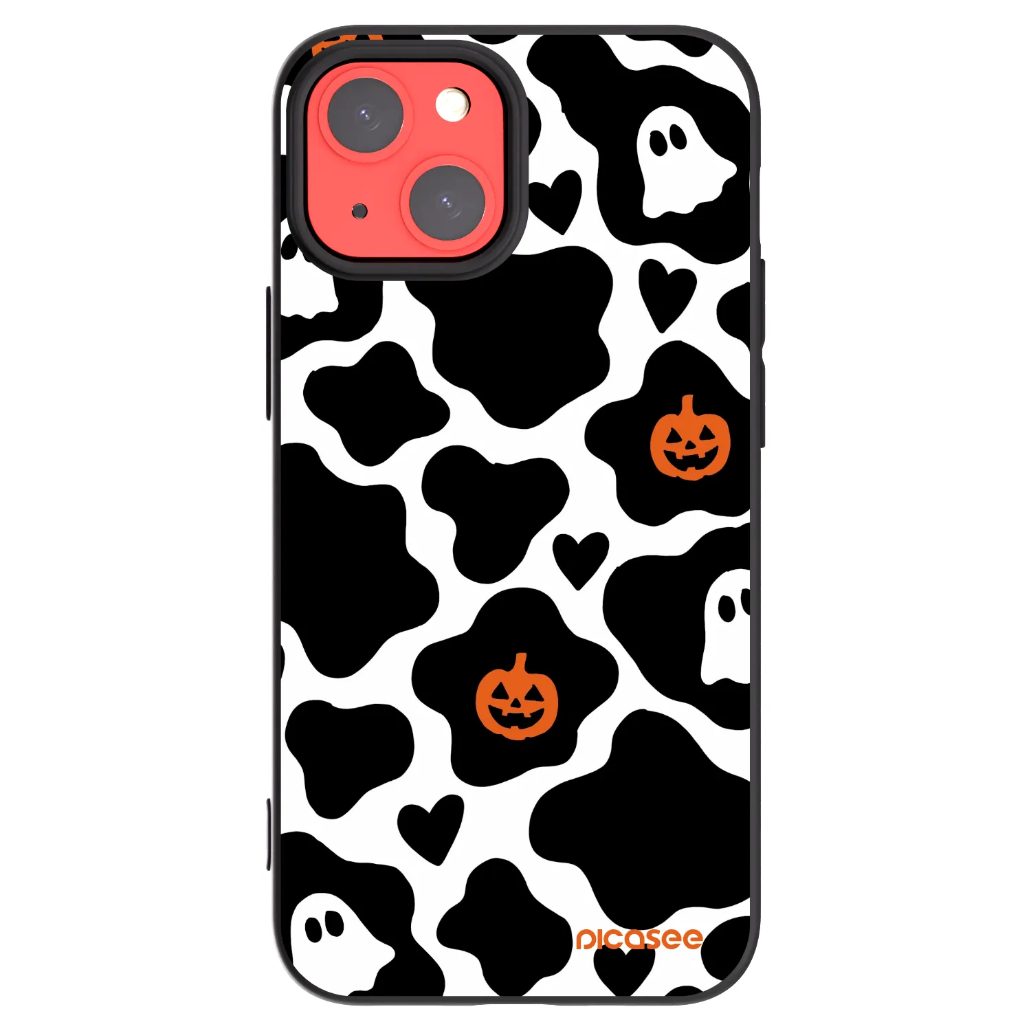 Picasee silikonski črni ovitek za Apple iPhone 13 mini - Boow