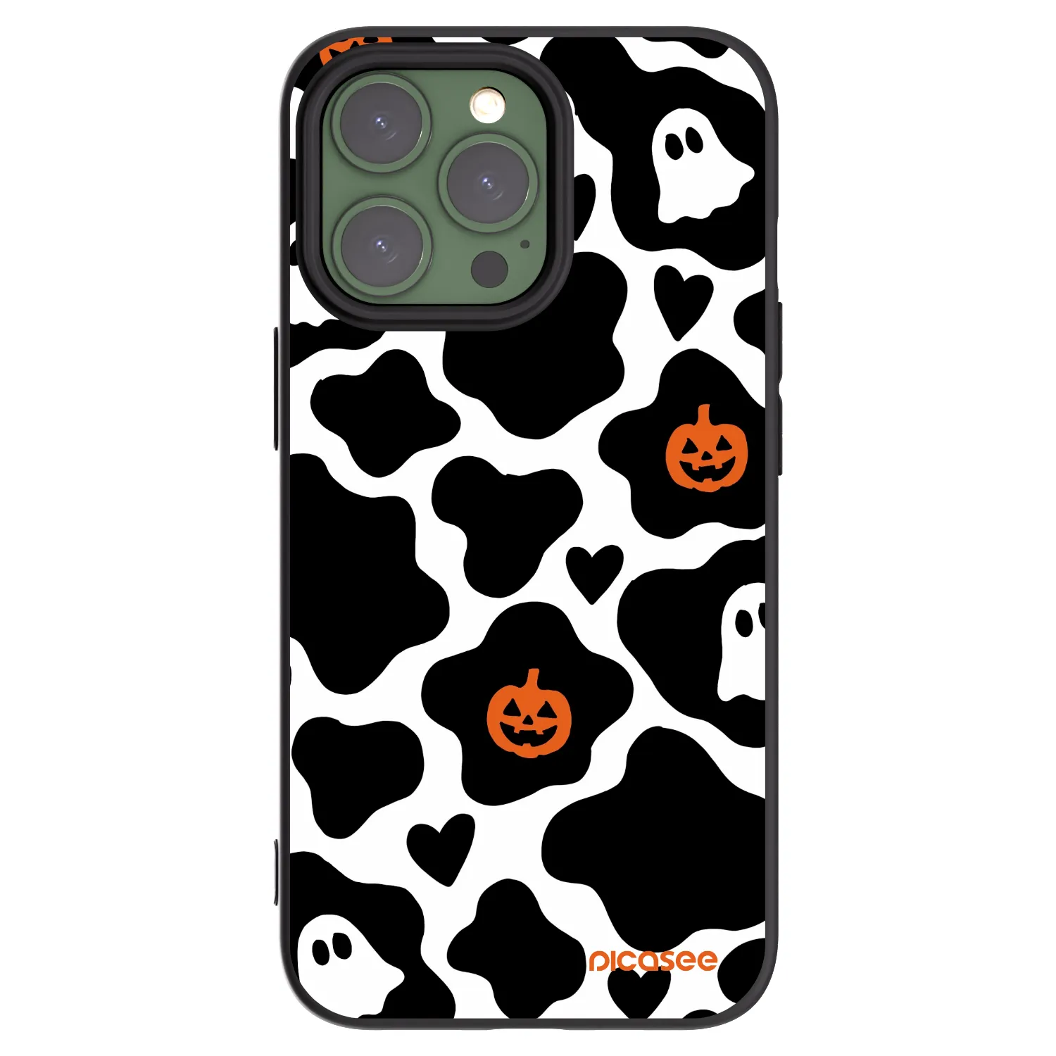 Picasee silikonski črni ovitek za Apple iPhone 13 Pro - Boow
