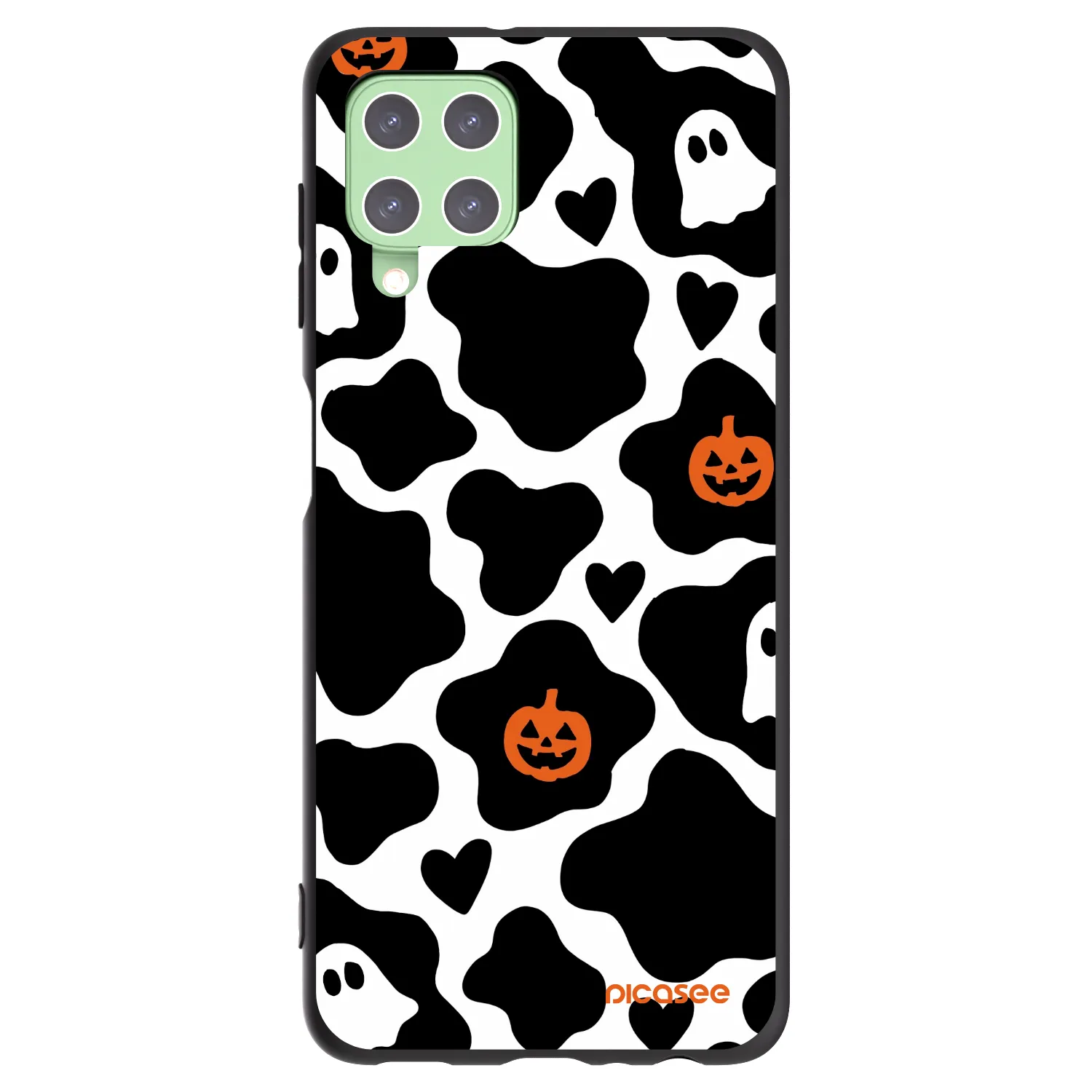 Picasee silikonski črni ovitek za Samsung Galaxy A22 A225F 4G - Boow