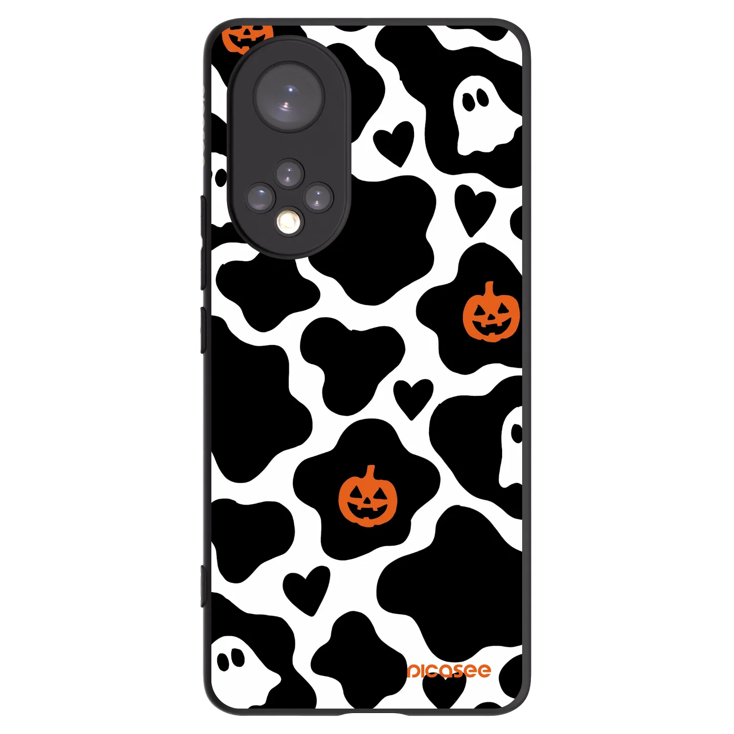Picasee silikonski črni ovitek za Huawei Nova 9 - Boow