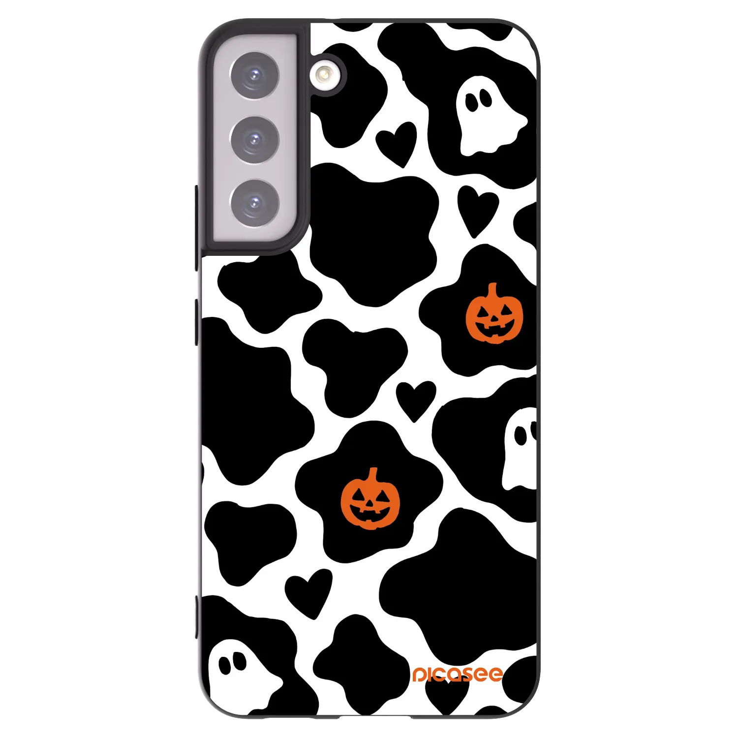 Picasee silikonski črni ovitek za Samsung Galaxy S22+ 5G - Boow