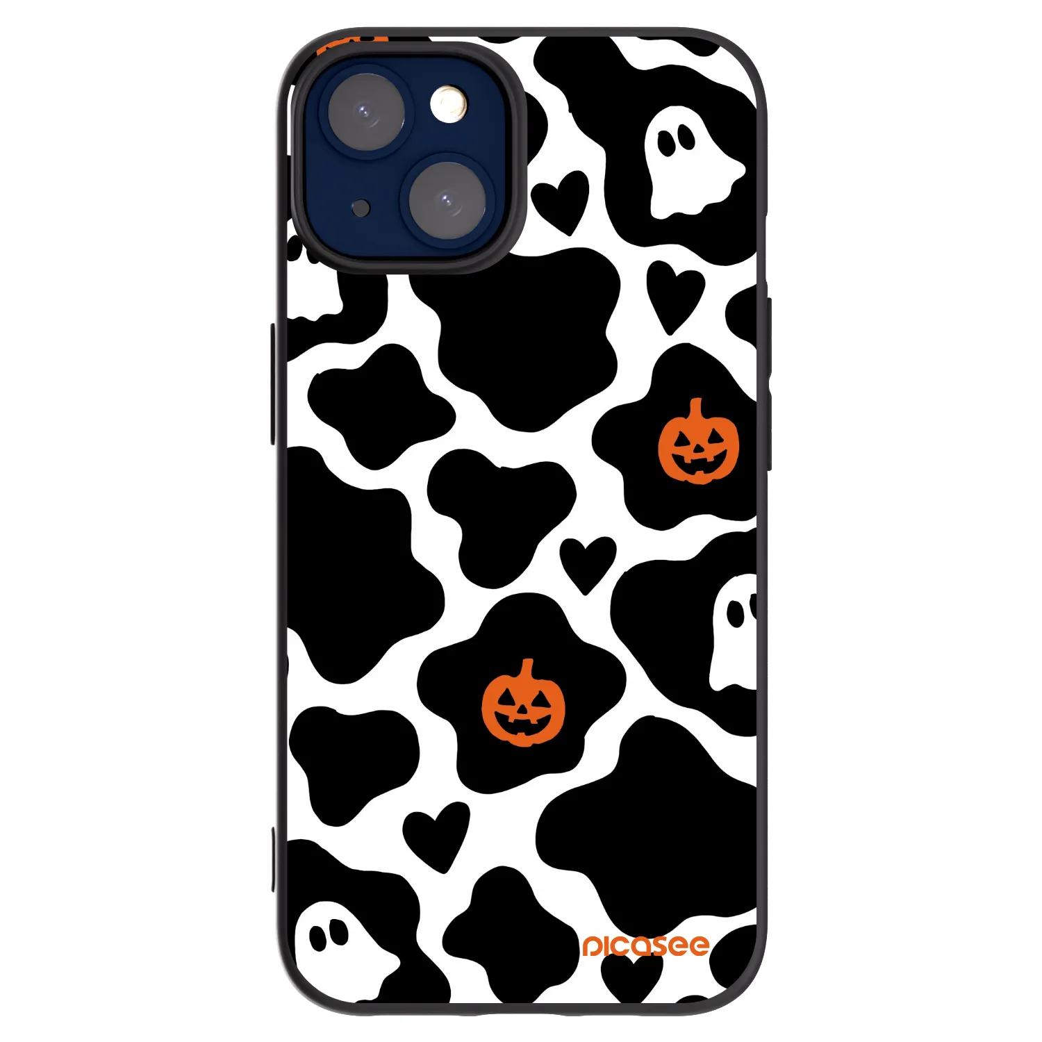 Picasee silikonski črni ovitek za Apple iPhone 14 - Boow