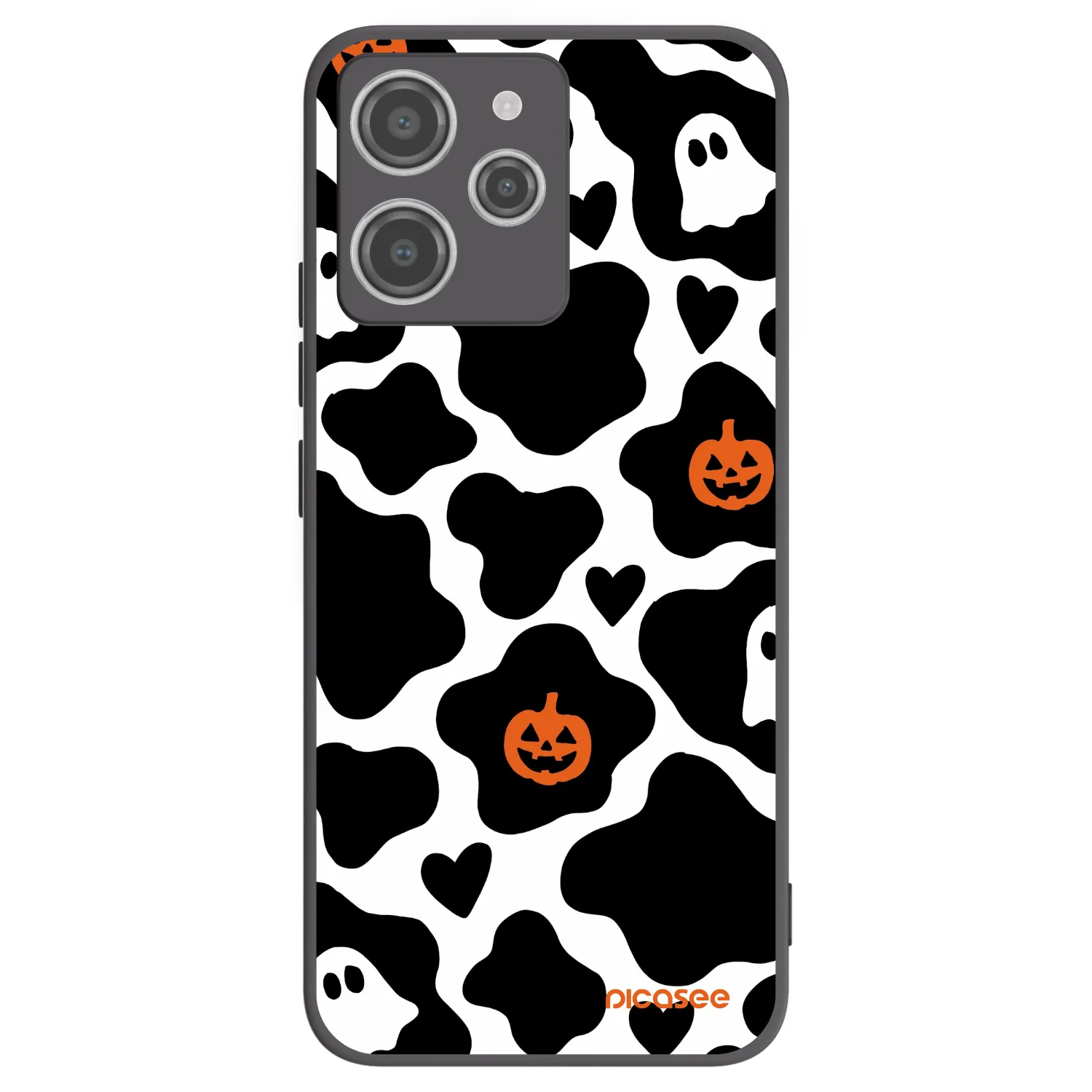 Picasee silikonski črni ovitek za Xiaomi Redmi 12 4G - Boow