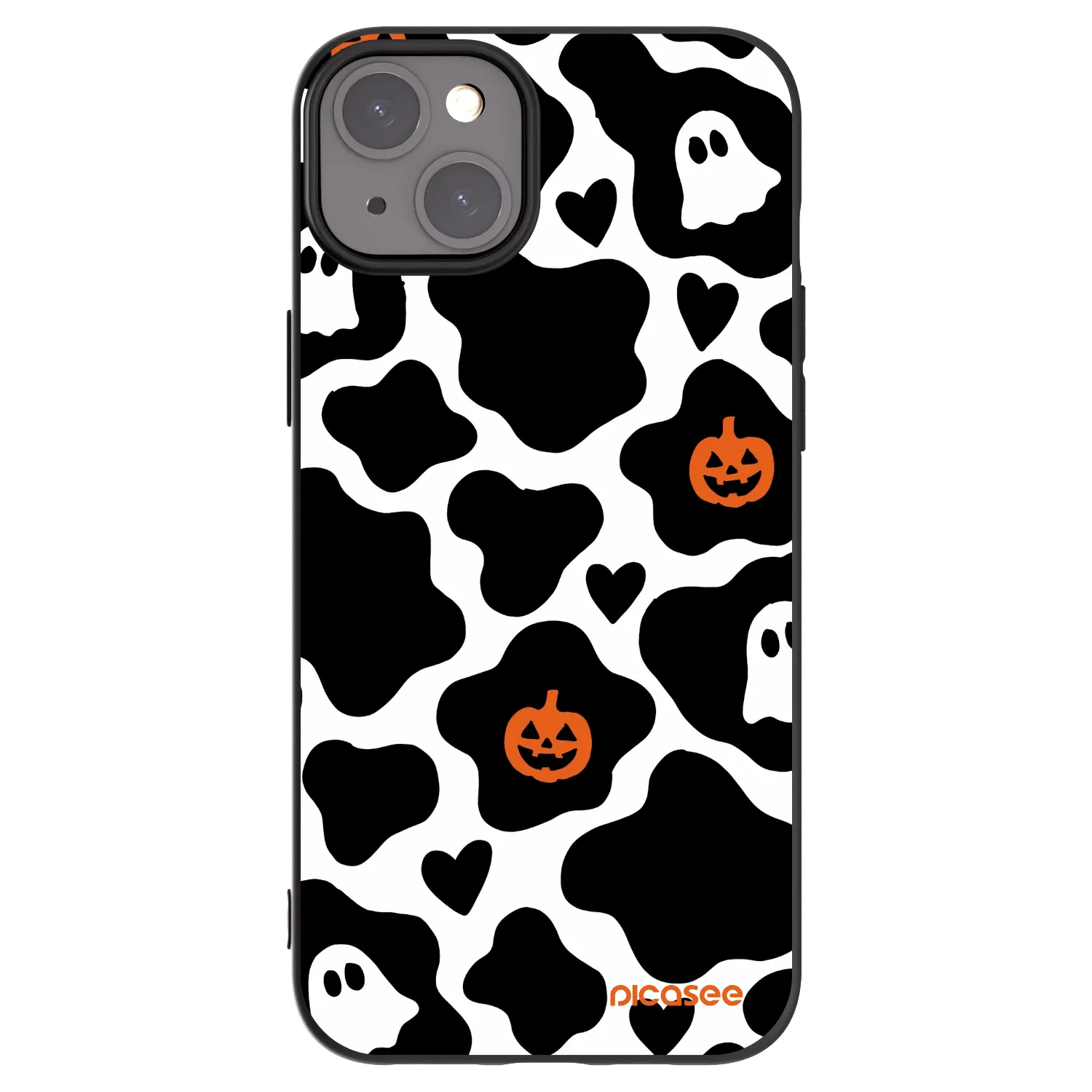 Picasee silikonski črni ovitek za Apple iPhone 15 Plus - Boow