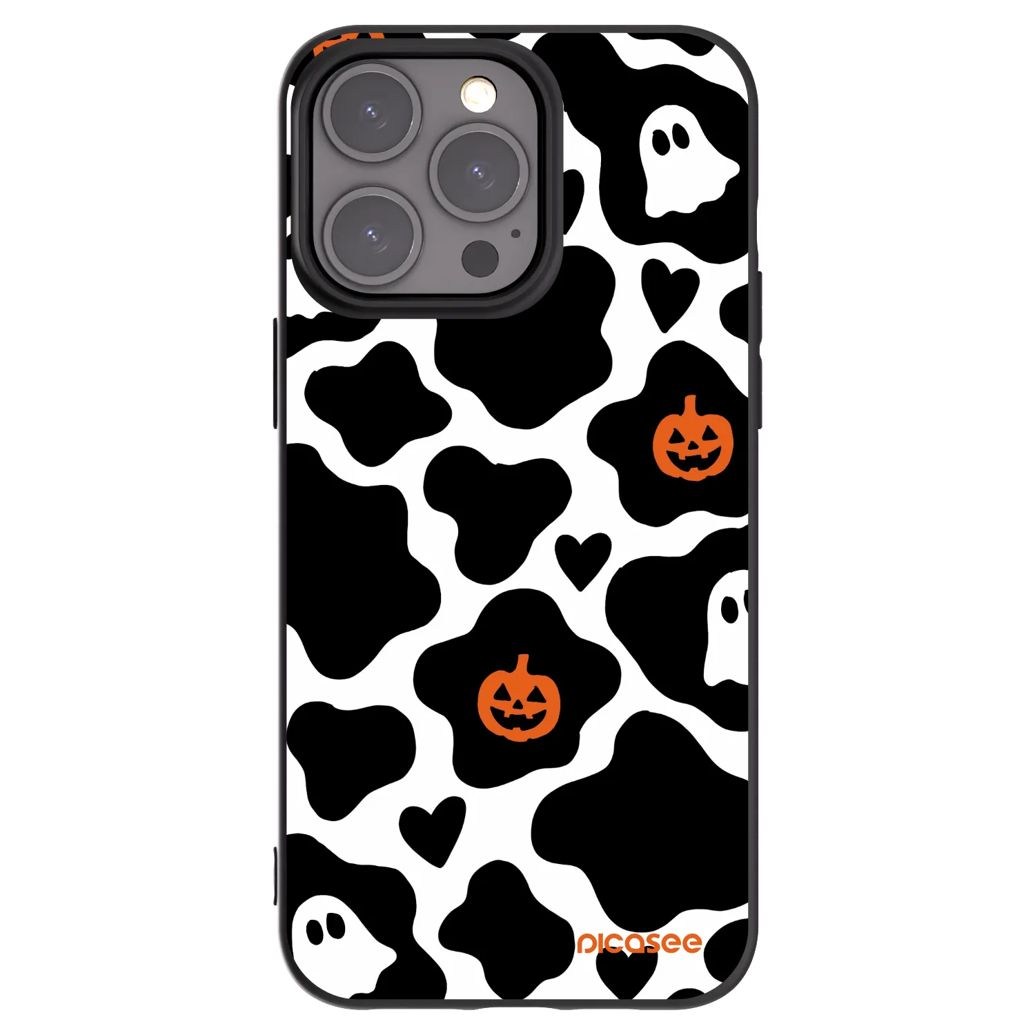 Picasee silikonski črni ovitek za Apple iPhone 15 Pro Max - Boow