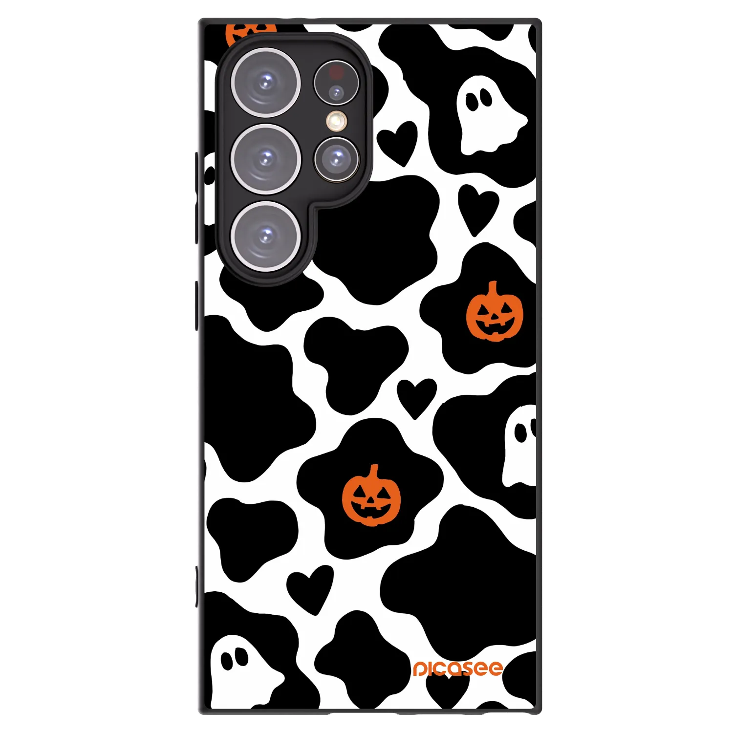Picasee silikonski črni ovitek za Samsung Galaxy S24 Ultra S928B 5G - Boow
