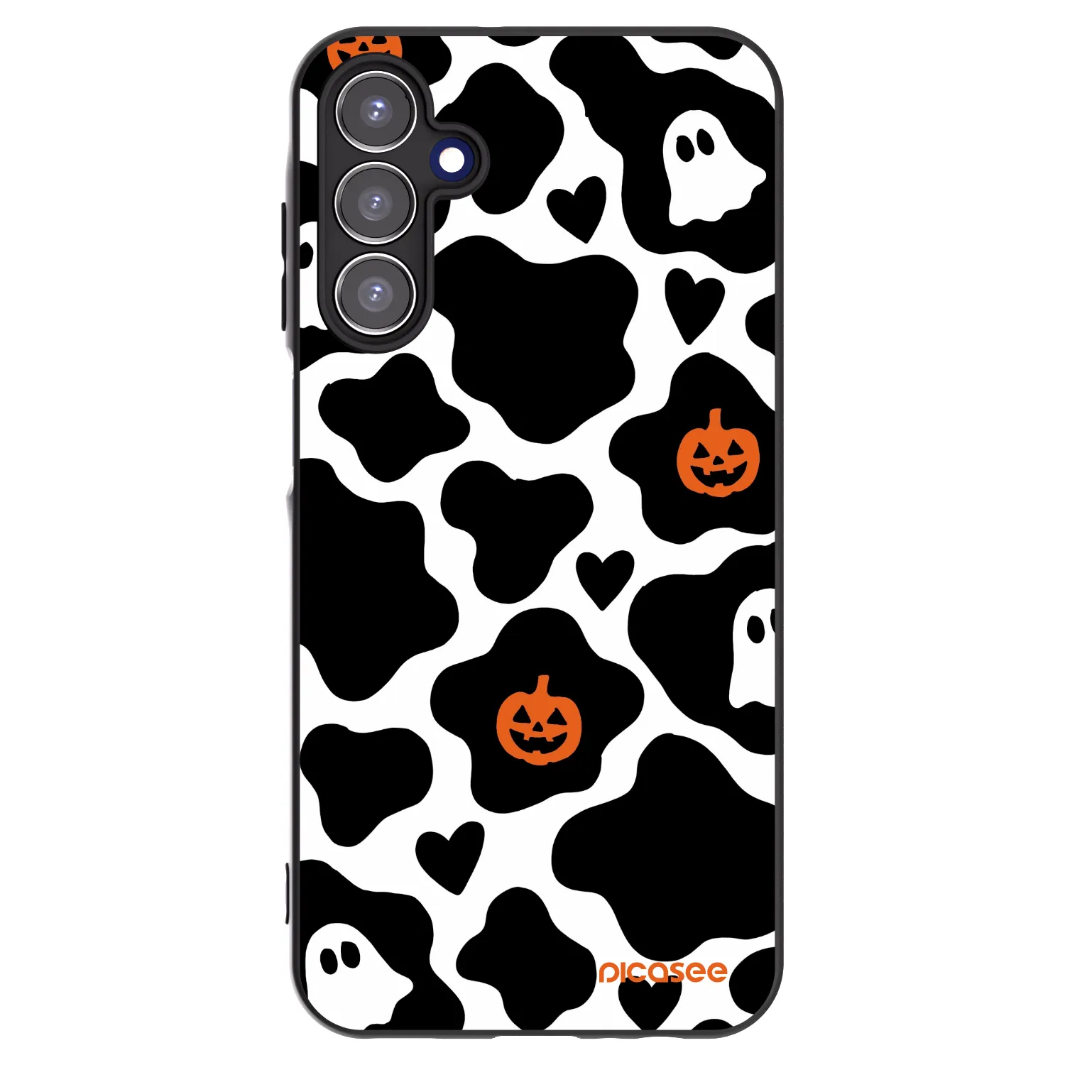 Picasee silikonski črni ovitek za Samsung Galaxy A15 A155F 4G - Boow