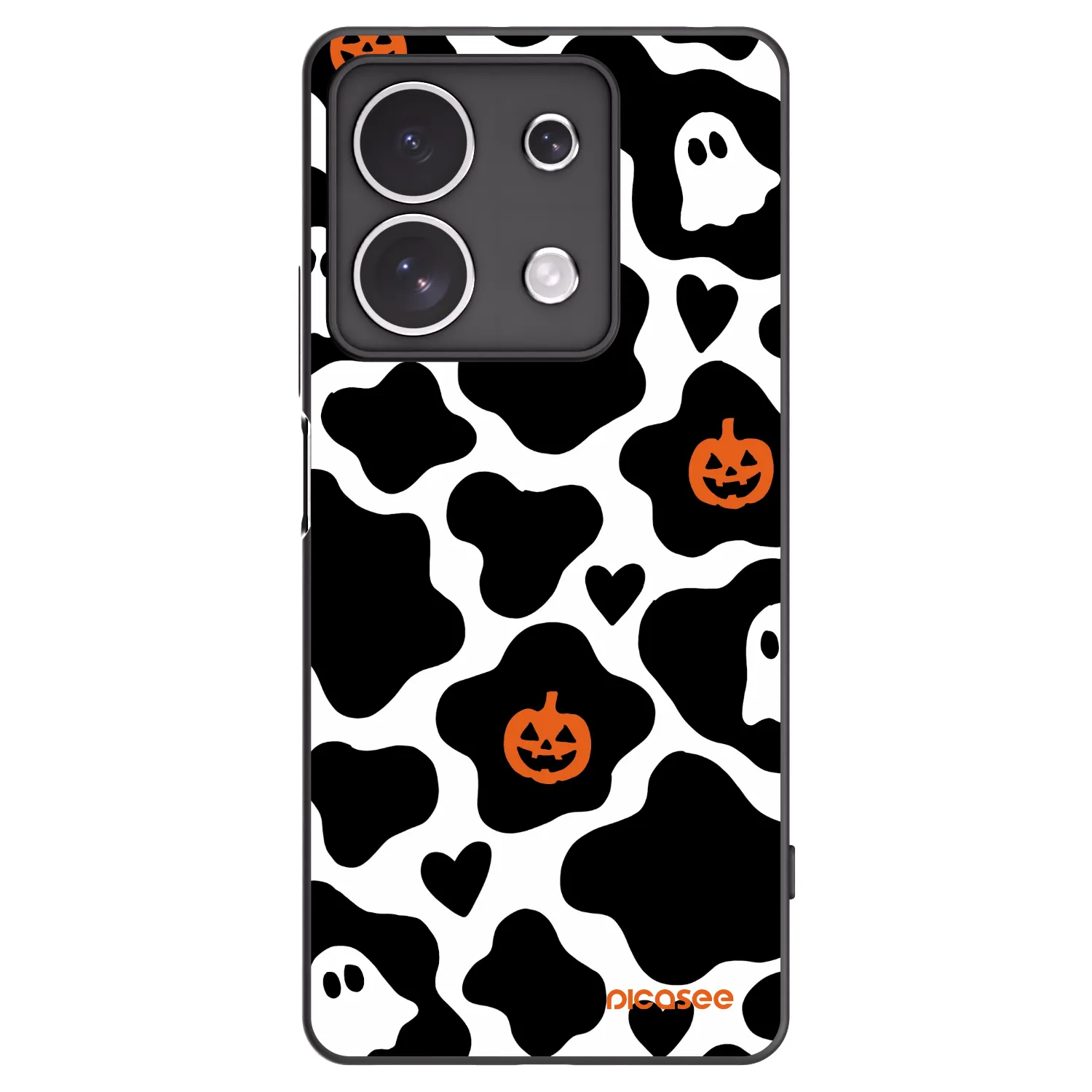 Picasee silikonski črni ovitek za Xiaomi Redmi Note 13 4G - Boow