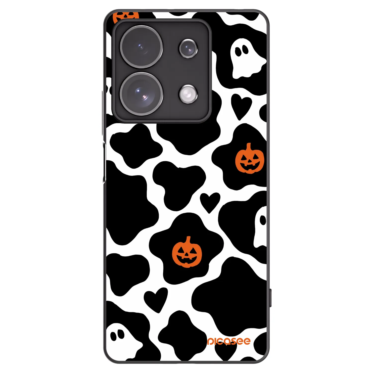 Picasee silikonski črni ovitek za Xiaomi Redmi Note 13 Pro 4G - Boow