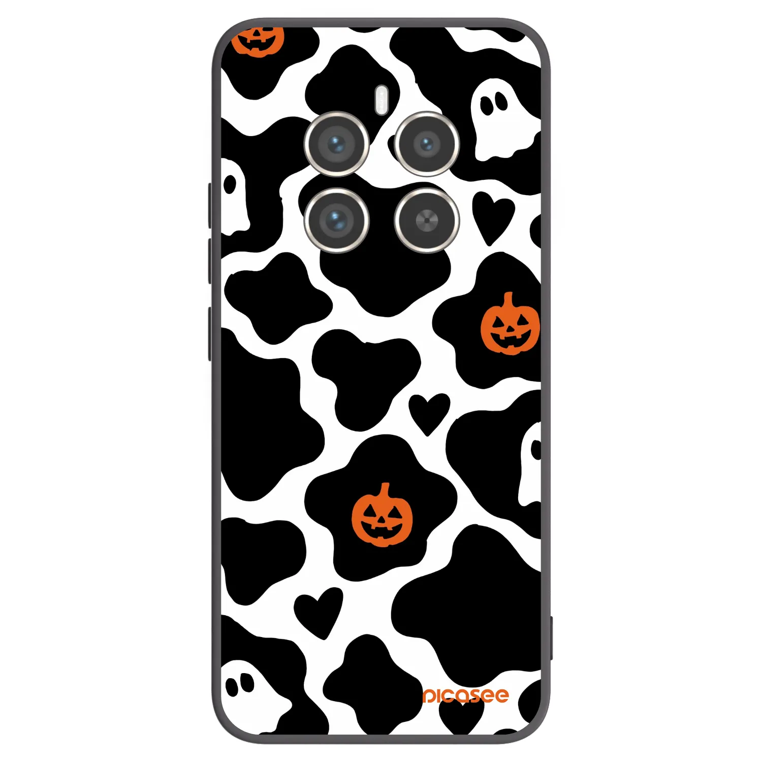Picasee silikonski črni ovitek za Realme 12 Pro 5G - Boow
