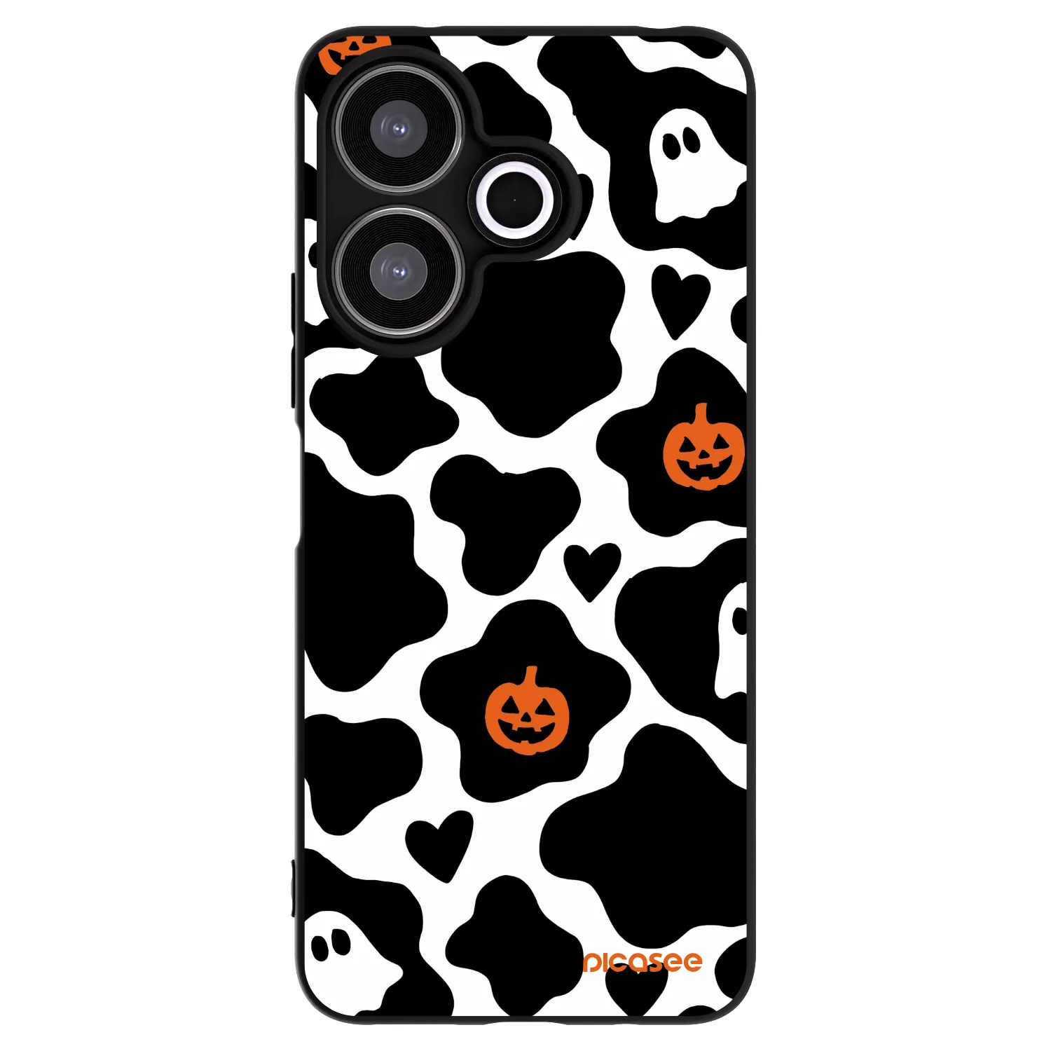 Picasee silikonski črni ovitek za Xiaomi Redmi 13 4G - Boow