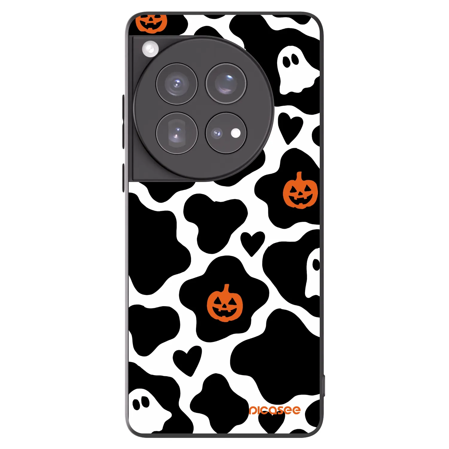 Picasee silikonski črni ovitek za OnePlus 12 5G - Boow
