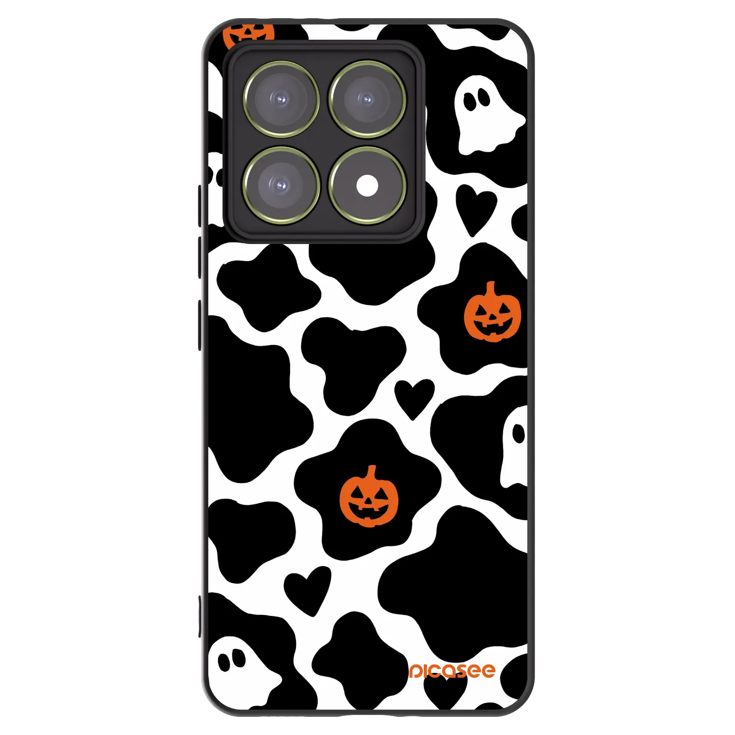 Picasee silikonski črni ovitek za Xiaomi 14T - Boow