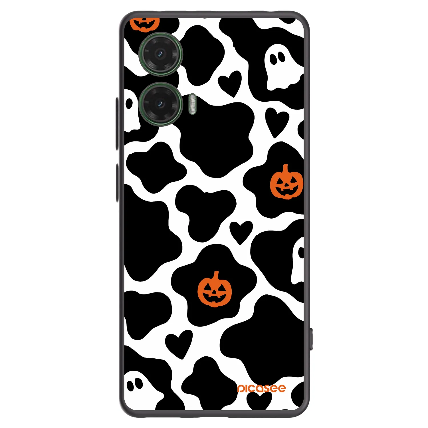 Picasee silikonski črni ovitek za Motorola Moto G35 5G - Boow