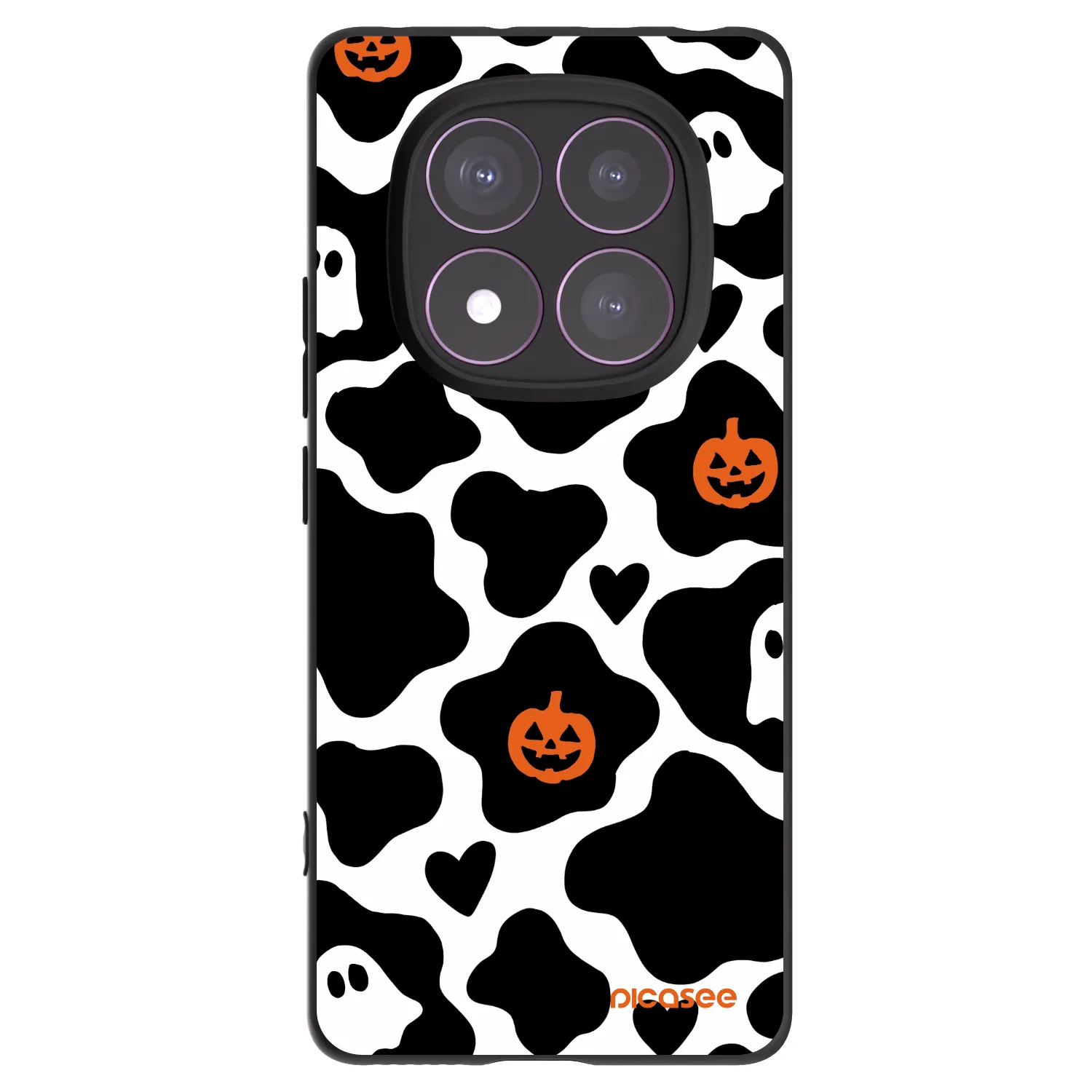 Picasee silikonski črni ovitek za Xiaomi Redmi Note 14 Pro 4G - Boow