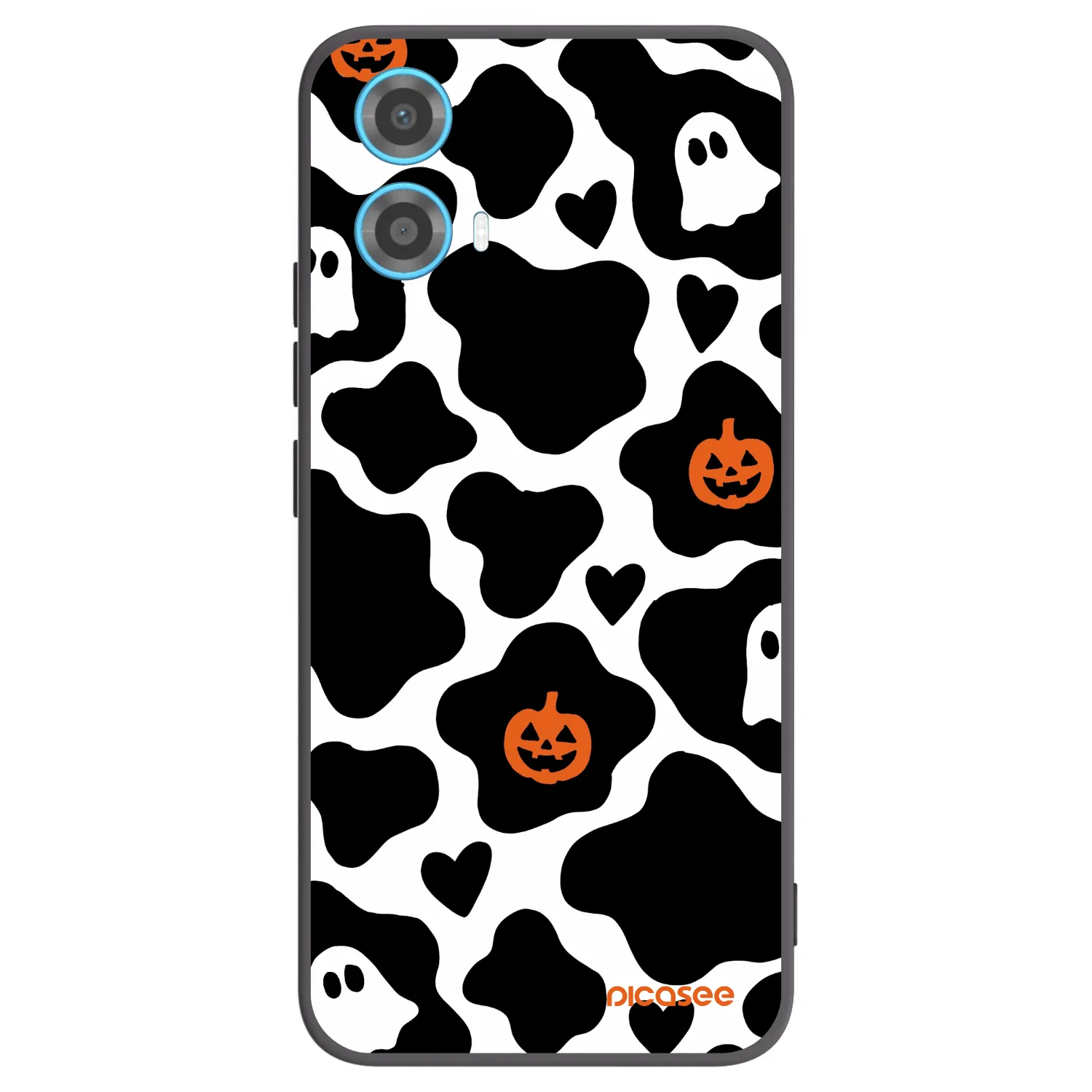 Picasee silikonski črni ovitek za Motorola Moto G34 5G - Boow
