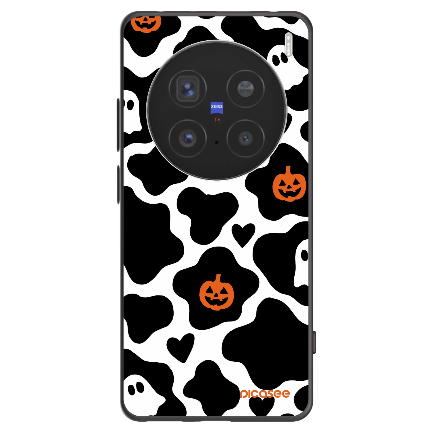 Picasee silikonski črni ovitek za Vivo X200 Pro - Boow