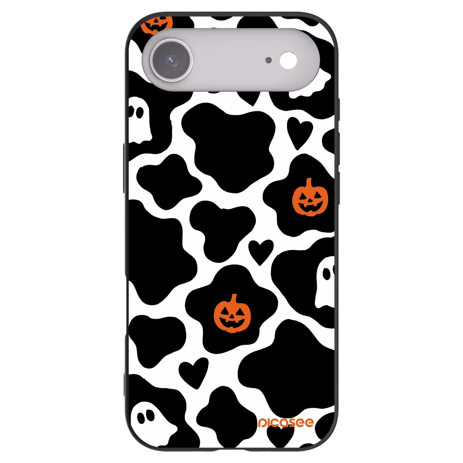 Picasee silikonski črni ovitek za Apple iPhone Air - Boow
