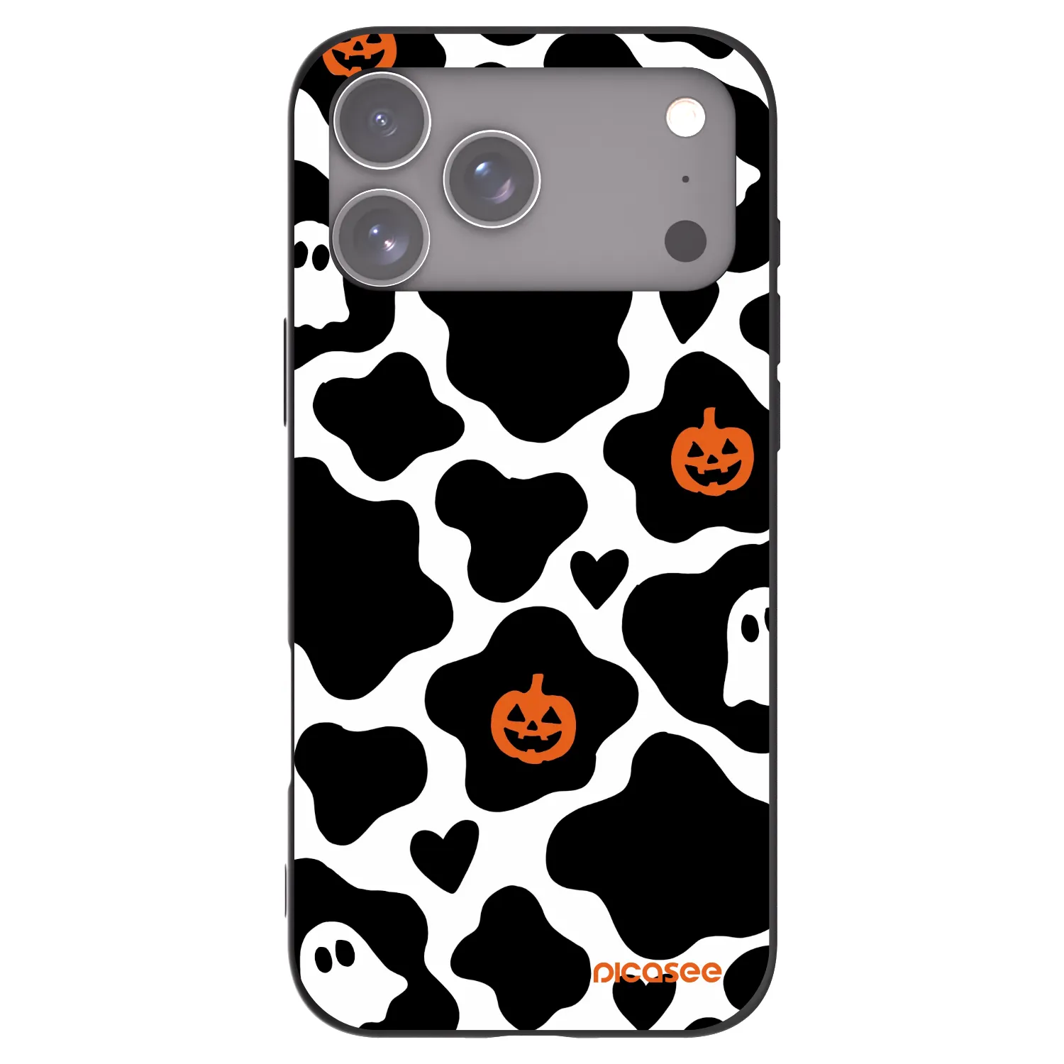 Picasee silikonski črni ovitek za Apple iPhone 17 Pro Max - Boow