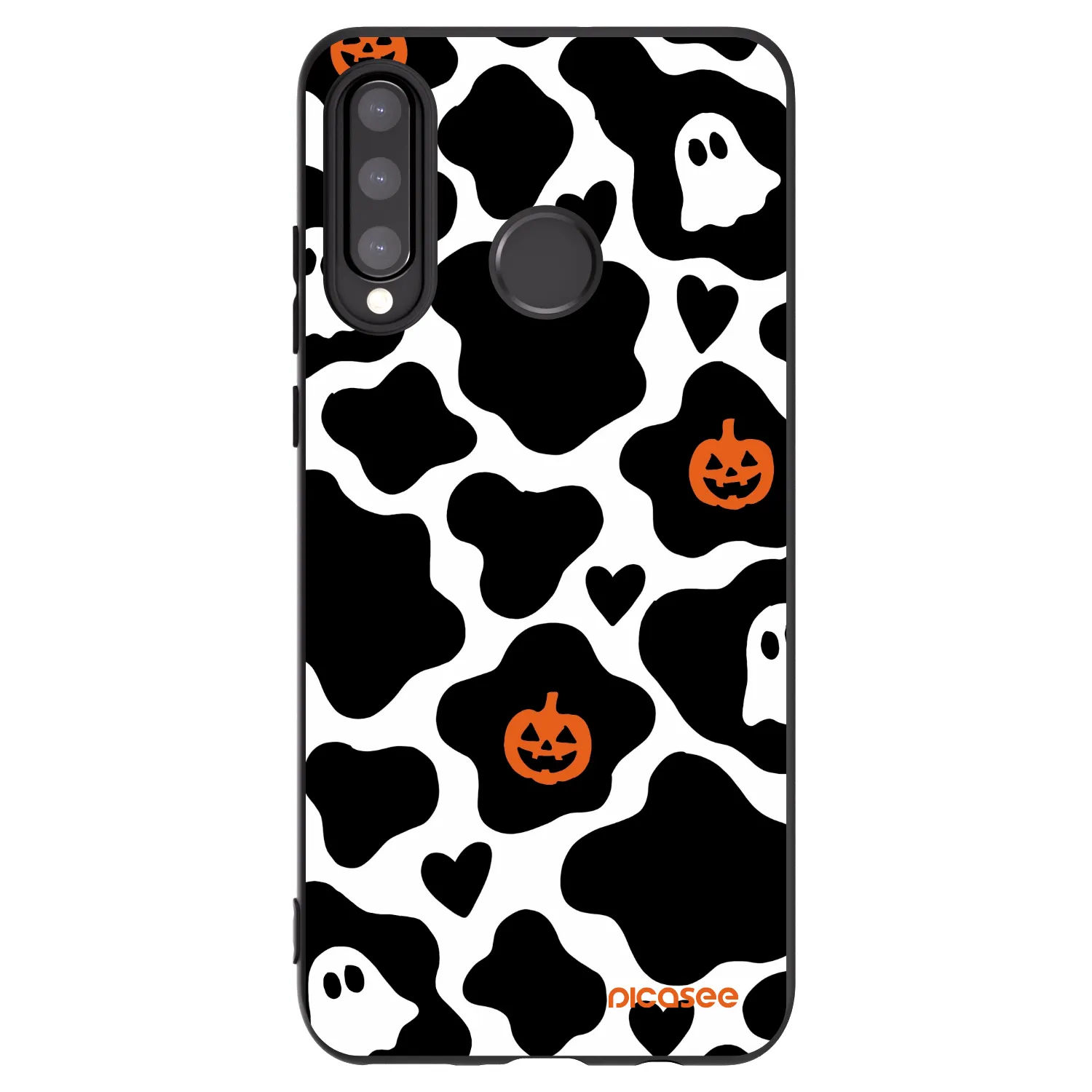 Picasee silikonski črni ovitek za Huawei P30 Lite - Boow
