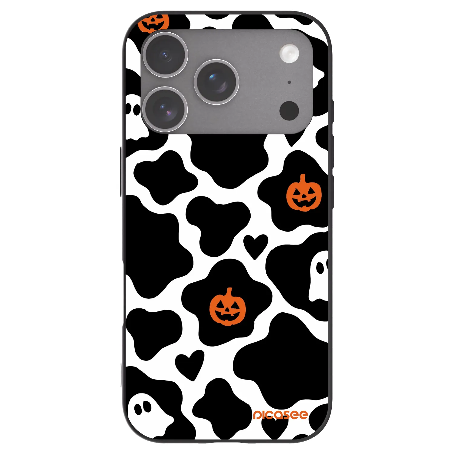 Picasee silikonski črni ovitek za Apple iPhone 18 Pro - Boow
