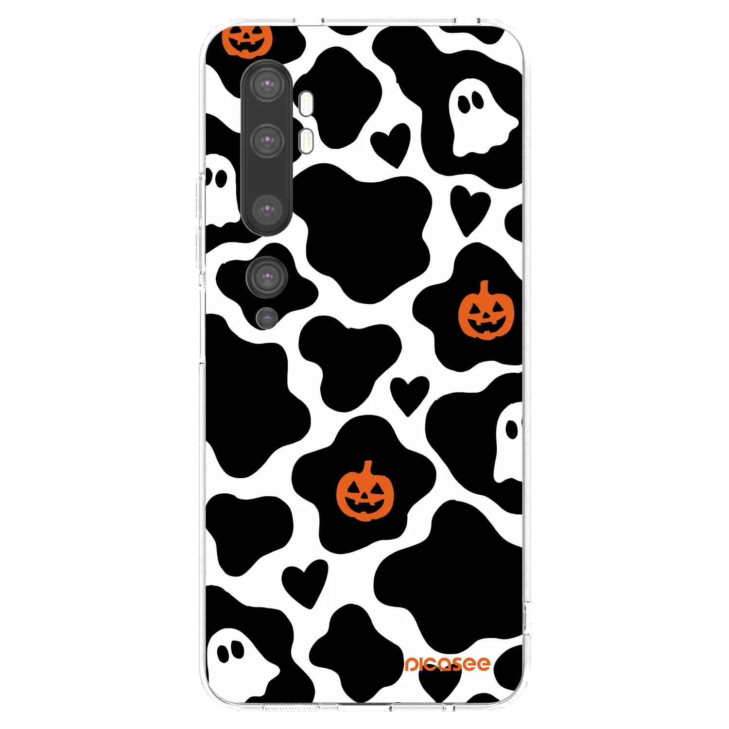 Picasee silikonski prozorni ovitek za Xiaomi Mi Note 10 (Pro) - Boow
