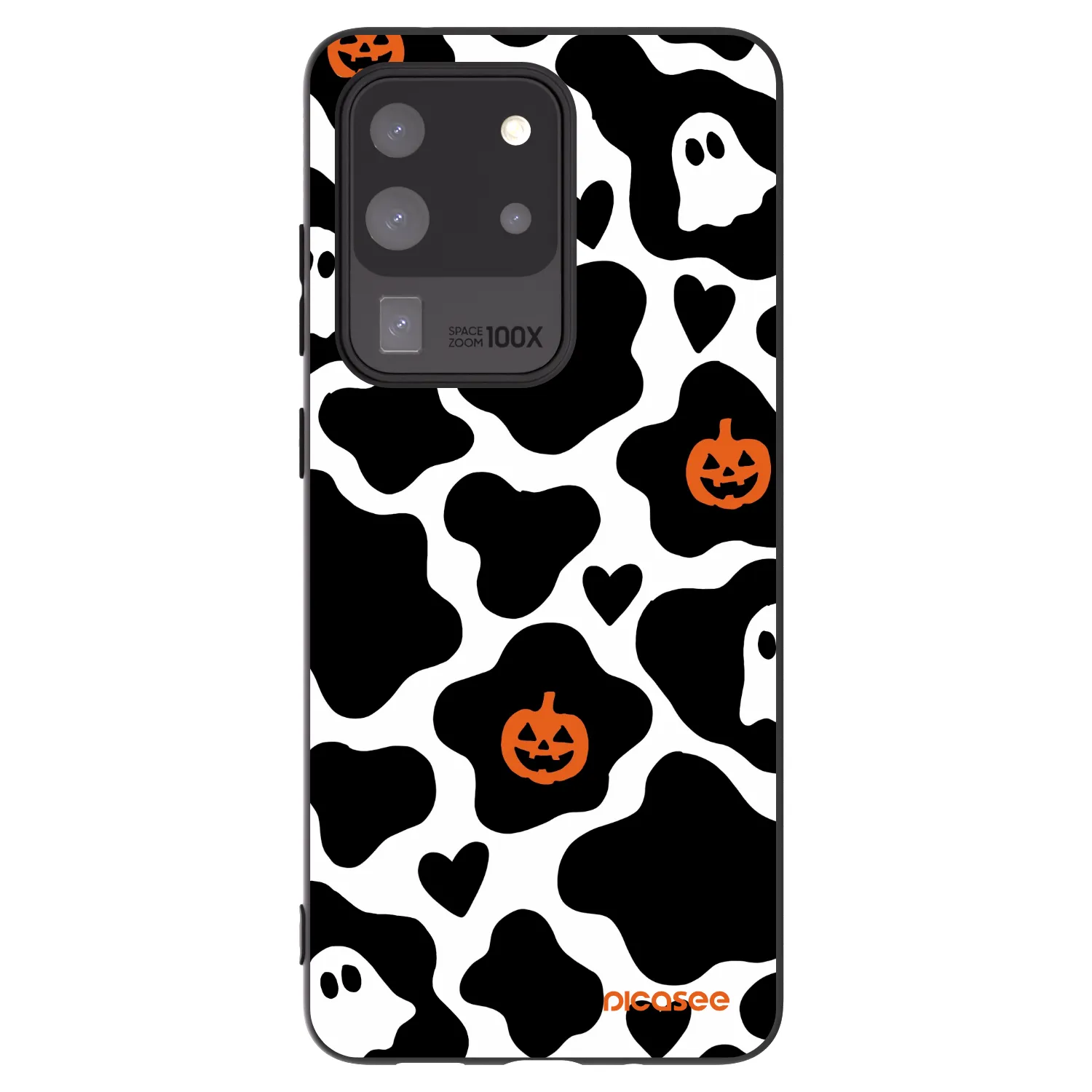 Picasee silikonski črni ovitek za Samsung Galaxy S20 Ultra 5G G988F - Boow