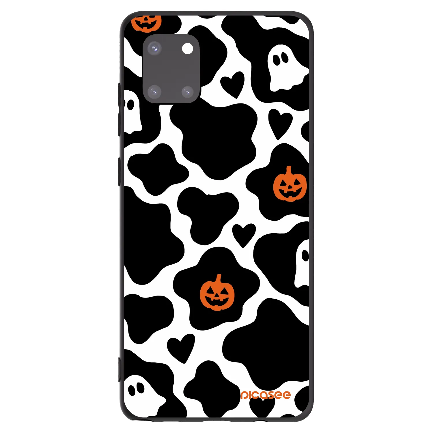 Picasee silikonski črni ovitek za Samsung Galaxy Note 10 Lite N770F - Boow