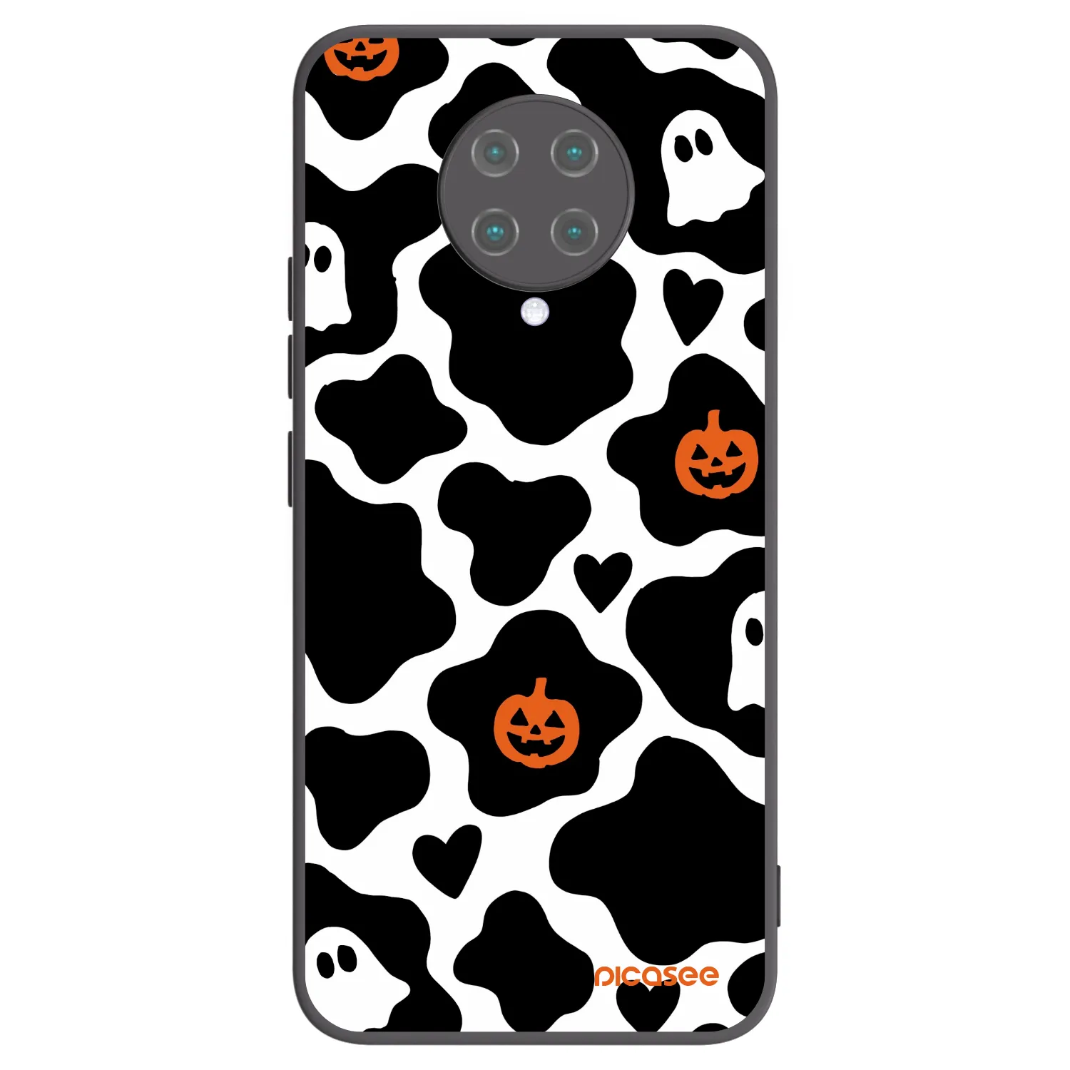 Picasee silikonski črni ovitek za Xiaomi Poco F2 Pro - Boow