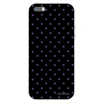 Picasee silikonski prozorni ovitek za Apple iPhone 5/5S/SE - Flickers