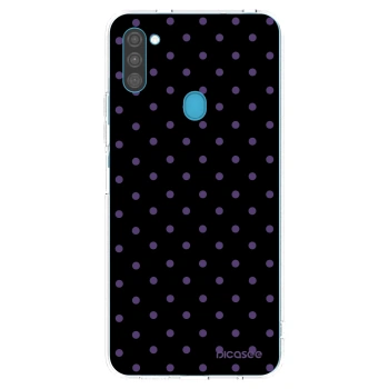 Picasee silikonski prozorni ovitek za Samsung Galaxy M11 - Flickers
