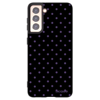 Picasee silikonski črni ovitek za Samsung Galaxy S21 5G G991B - Flickers