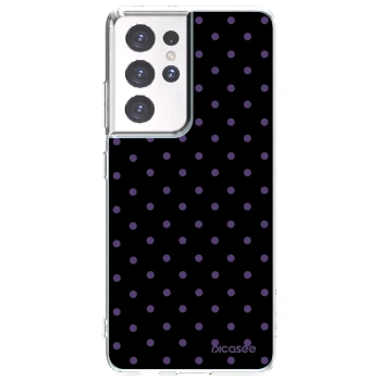 Picasee silikonski prozorni ovitek za Samsung Galaxy S21 Ultra 5G G998B - Flickers