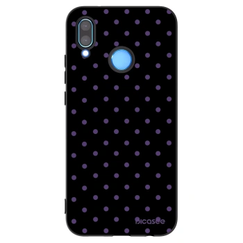 Picasee silikonski črni ovitek za Huawei P20 Lite - Flickers