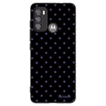 Picasee silikonski črni ovitek za Motorola Moto G60 - Flickers