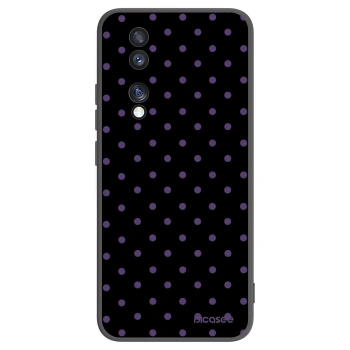 Picasee silikonski črni ovitek za Honor 70 - Flickers