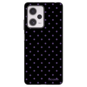 Picasee silikonski črni ovitek za Xiaomi Redmi Note 12 Pro+ 5G - Flickers