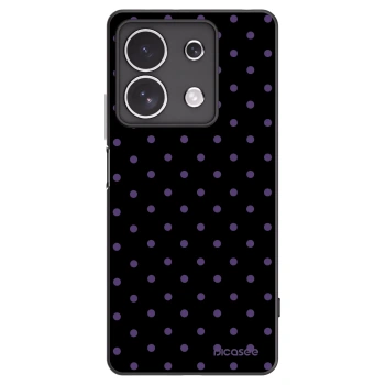 Picasee silikonski črni ovitek za Xiaomi Redmi Note 13 4G - Flickers