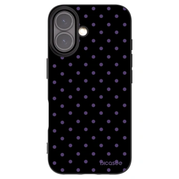 Picasee silikonski črni ovitek za Apple iPhone 16 - Flickers