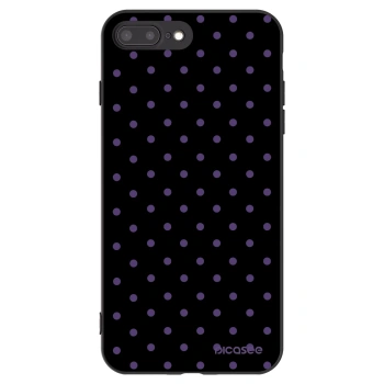 Picasee silikonski črni ovitek za Apple iPhone 7 Plus - Flickers
