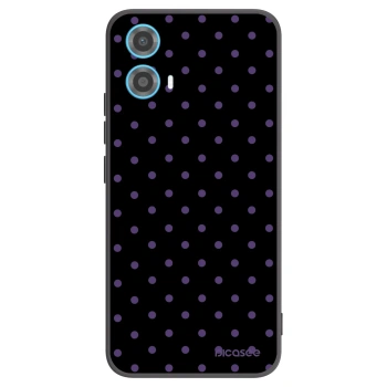 Picasee silikonski črni ovitek za Motorola Moto G34 5G - Flickers