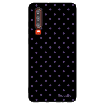 Picasee silikonski črni ovitek za Huawei P30 - Flickers