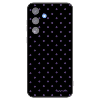 Picasee silikonski črni ovitek za Samsung Galaxy S25 FE 5G - Flickers