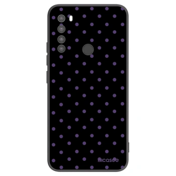 Picasee silikonski črni ovitek za Xiaomi Redmi Note 8 - Flickers